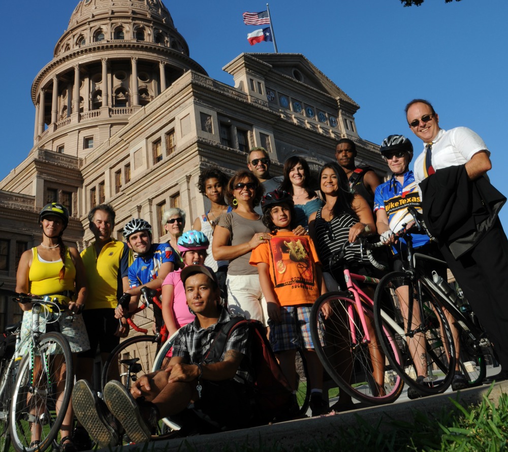 Texas Bicycle Laws - Photo Capitol Biketexas
